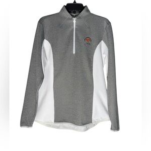 Nike Tour Performance Pullover Womens Large Kiawah Ocean Course 1/4 Zip
